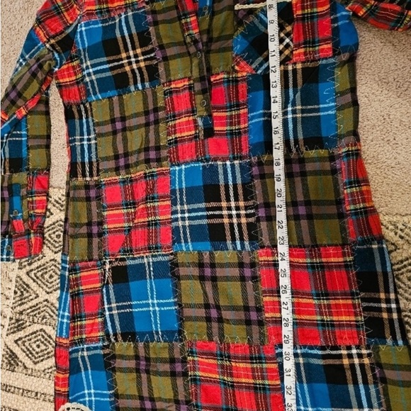 Soft Surroundings Highland Plains Patchwork Dress - Picture 3 of 8